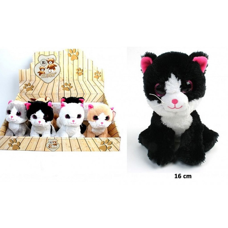 peluche gros yeux paillettes