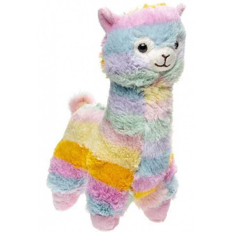 peluche lama arc en ciel