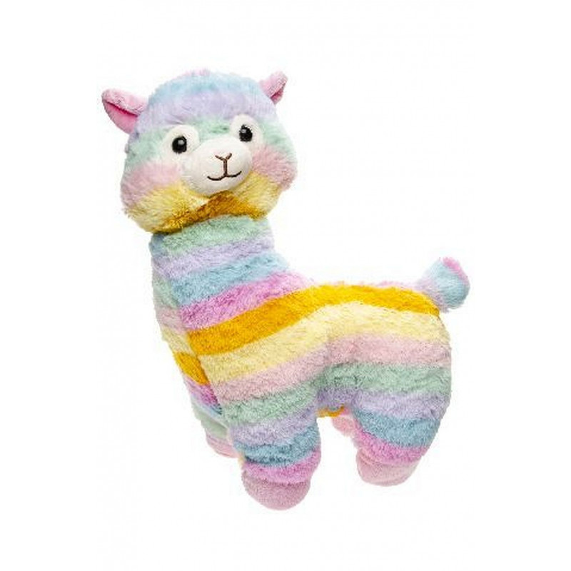 peluche lama arc en ciel